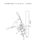 COLLAPSIBLE CONTROL LEVER diagram and image