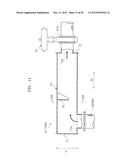 DOUBLE VACUUM PUMP APPARATUS, GAS PURIFICATION SYSTEM PROVIDED WITH DOUBLE     VACUUM PUMP APPARATUS, AND EXHAUST GAS VIBRATION SUPPRESSING DEVICE IN     DOUBLE VACUUM PUMP APPARATUS diagram and image