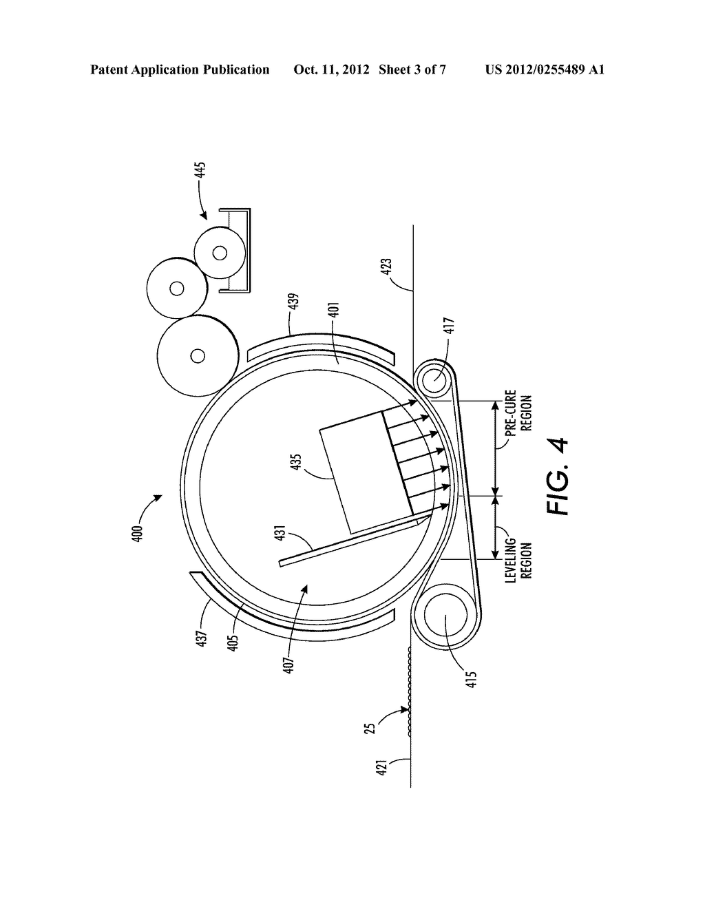 QUARTZ TUBE LEVELING APPARATUS AND SYSTEMS FOR SIMULTANEOUS LEVELING AND     PINNING OF RADIATION CURABLE INKS - diagram, schematic, and image 04