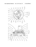 DEVICE FOR CHANGING AN OPERATIONAL STATUS OF A SHIFTING ELEMENT WITH TWO     SHIFTING ELEMENT HALVES diagram and image