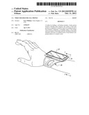 Wrist holder for cell phones diagram and image