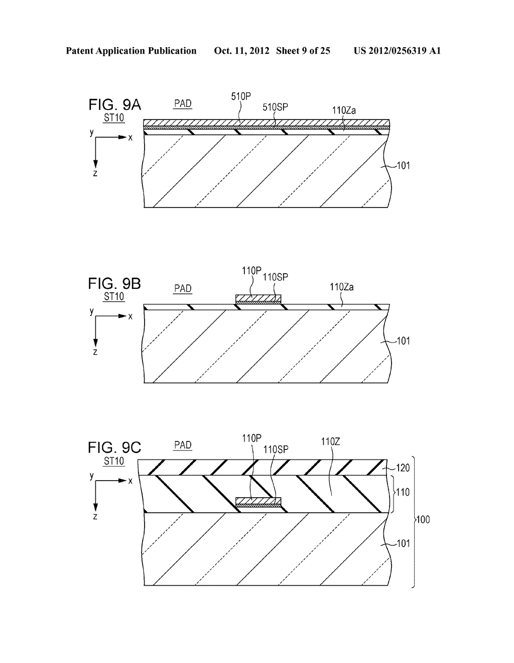 METHOD OF MANUFACTURING SEMICONDUCTOR DEVICE, SEMICONDUCTOR DEVICE, AND     ELECTRONIC APPARATUS - diagram, schematic, and image 10