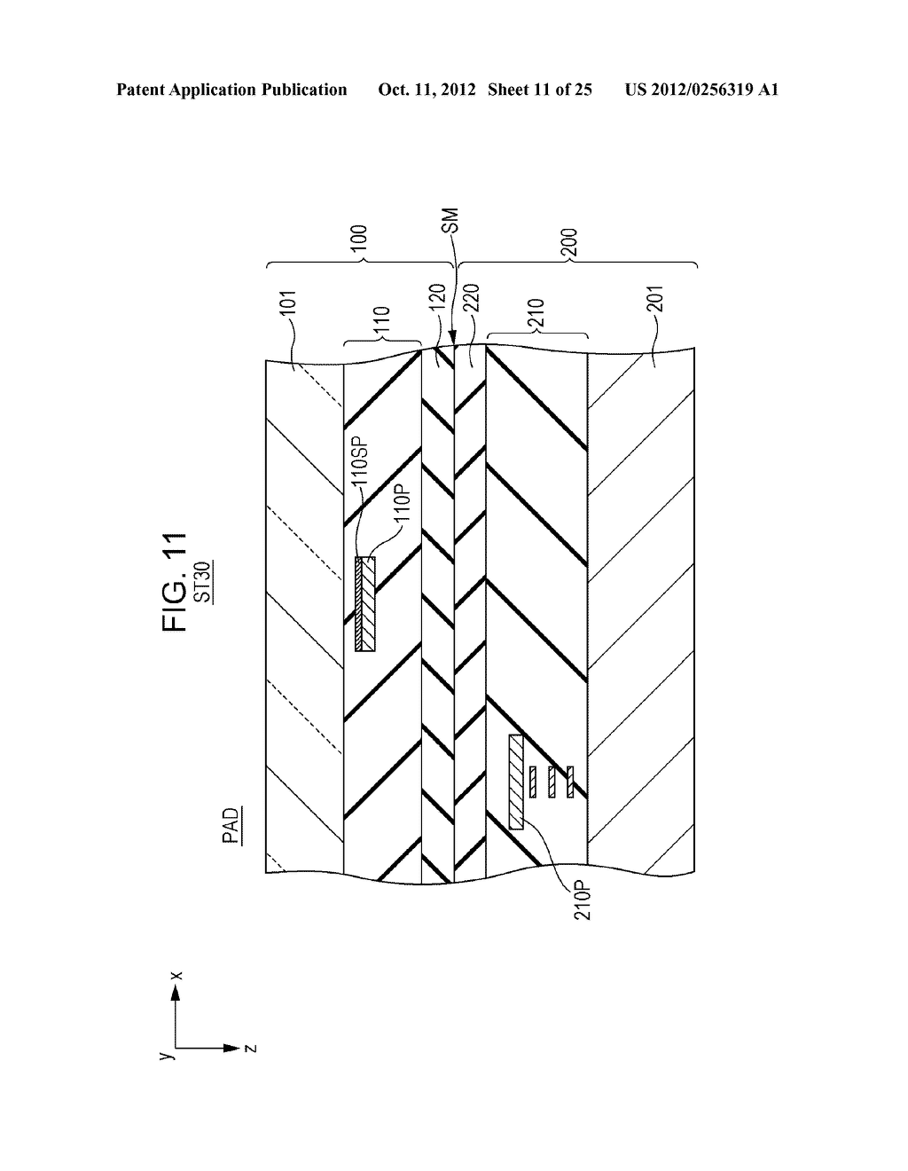 METHOD OF MANUFACTURING SEMICONDUCTOR DEVICE, SEMICONDUCTOR DEVICE, AND     ELECTRONIC APPARATUS - diagram, schematic, and image 12