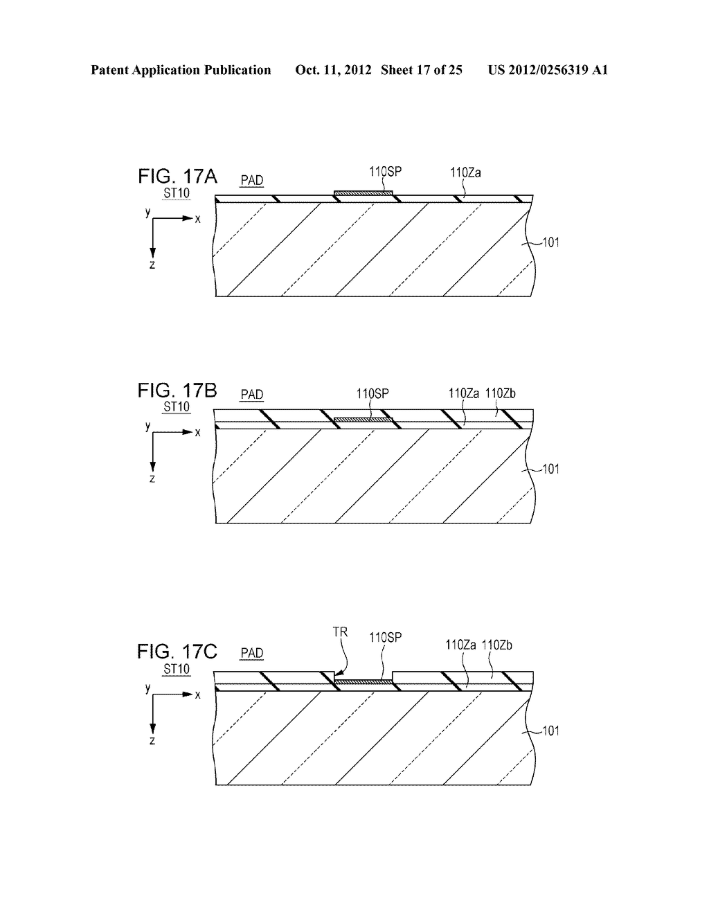 METHOD OF MANUFACTURING SEMICONDUCTOR DEVICE, SEMICONDUCTOR DEVICE, AND     ELECTRONIC APPARATUS - diagram, schematic, and image 18