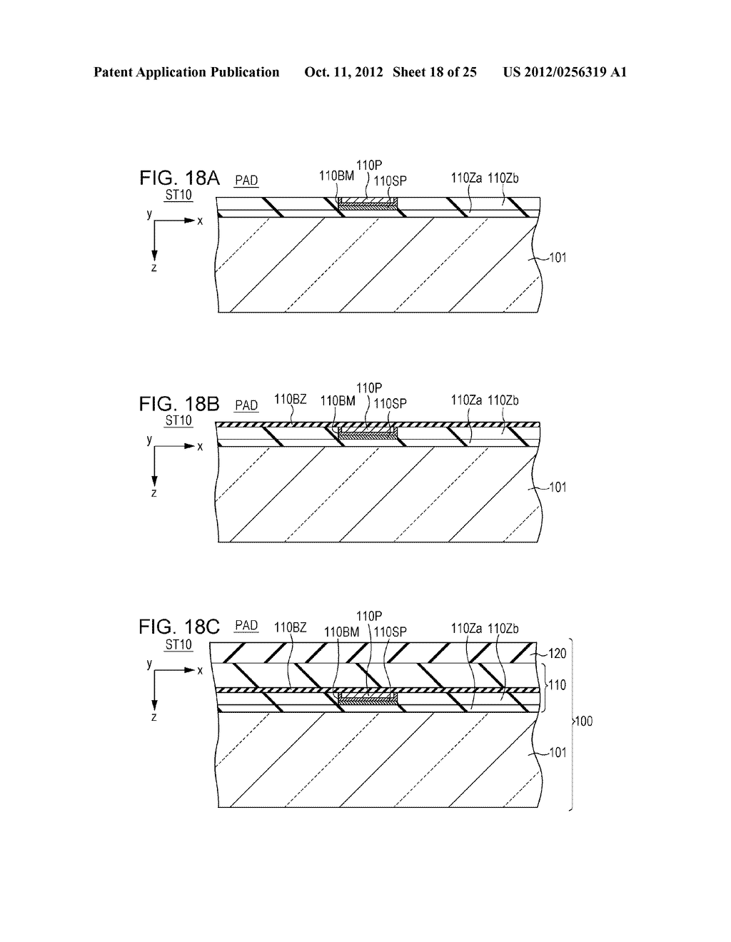 METHOD OF MANUFACTURING SEMICONDUCTOR DEVICE, SEMICONDUCTOR DEVICE, AND     ELECTRONIC APPARATUS - diagram, schematic, and image 19