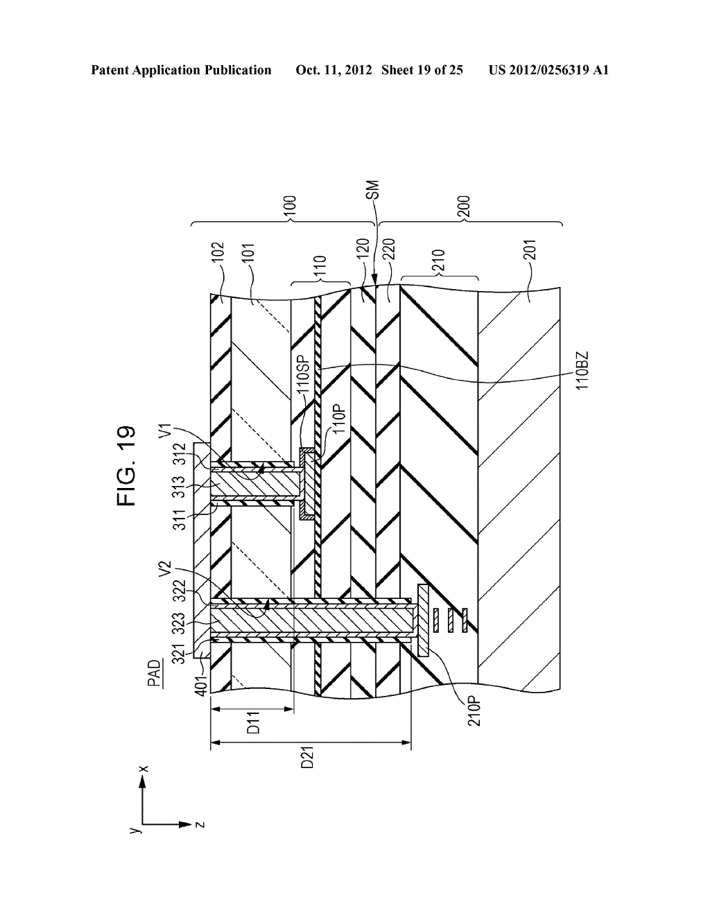 METHOD OF MANUFACTURING SEMICONDUCTOR DEVICE, SEMICONDUCTOR DEVICE, AND     ELECTRONIC APPARATUS - diagram, schematic, and image 20