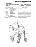 ROLLATOR WHEELCHAIR diagram and image
