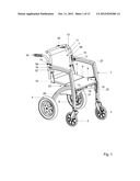 ROLLATOR WHEELCHAIR diagram and image