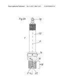 SPARK PLUG HAVING A HOLE FOR ADJUSTMENT diagram and image