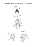 SPARK PLUG HAVING A HOLE FOR ADJUSTMENT diagram and image