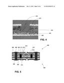 SUBSTRATE DEVICE OR PACKAGE USING EMBEDDED LAYER OF VOLTAGE SWITCHABLE     DIELECTRIC MATERIAL IN A VERTICAL SWITCHING CONFIGURATION diagram and image