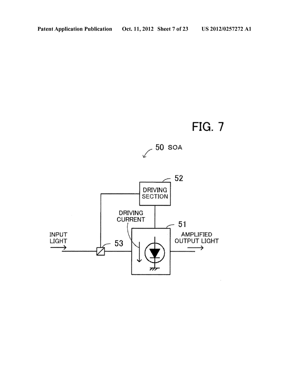 OPTICAL AMPLIFICATION APPARATUS - diagram, schematic, and image 08