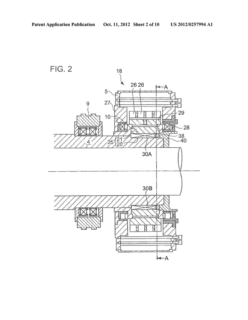 POWER GENERATING APPARATUS OF RENEWABLE ENERGY TYPE AND METHOD FOR     INSTALLING HYDRAULIC PUMP - diagram, schematic, and image 03
