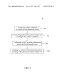 MODEL OF DEFINING A PHOTORESIST PATTERN COLLAPSE RULE, AND PHOTOMASK     LAYOUT, SEMICONDUCTOR SUBSTRATE AND METHOD FOR IMPROVING PHOTORESIST     PATTERN COLLAPSE diagram and image