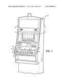 GAMING MACHINE AND BUTTON COVER ASSEMBLY FOR USE WITH GAMING MACHINES diagram and image