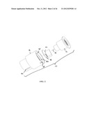 SAFETY NEEDLE ASSEMBLY WITH DISPLACEABLE LOCKING TONGUE diagram and image