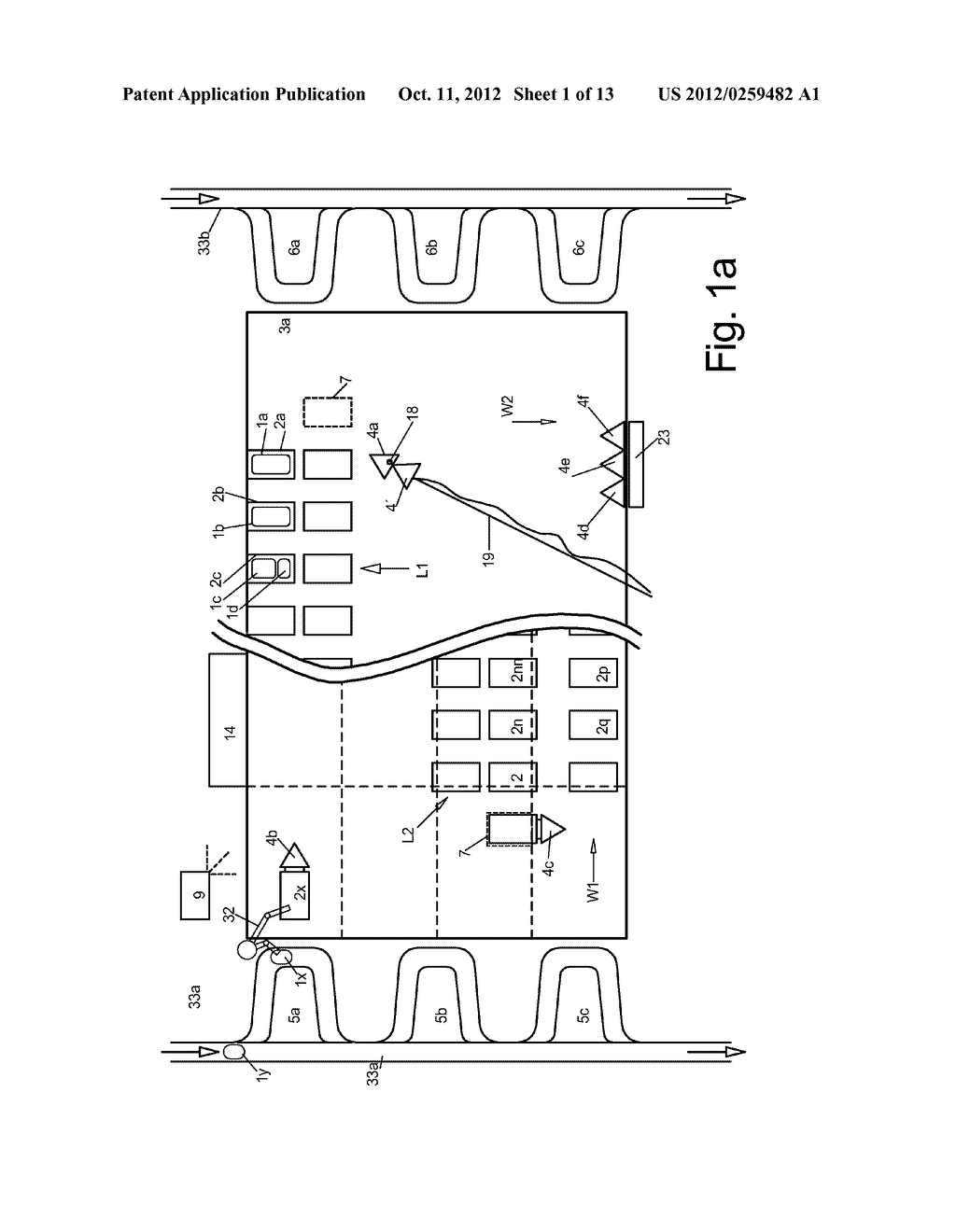 STORAGE SYSTEMS COMPRISING TRACTORS AND TRAILERS - diagram, schematic, and image 02