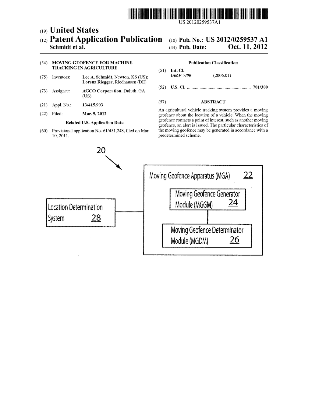 Moving Geofence for Machine Tracking in Agriculture - diagram, schematic, and image 01