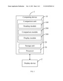 COMPUTING DEVICE AND METHOD FOR COMPARING TEXT DATA diagram and image