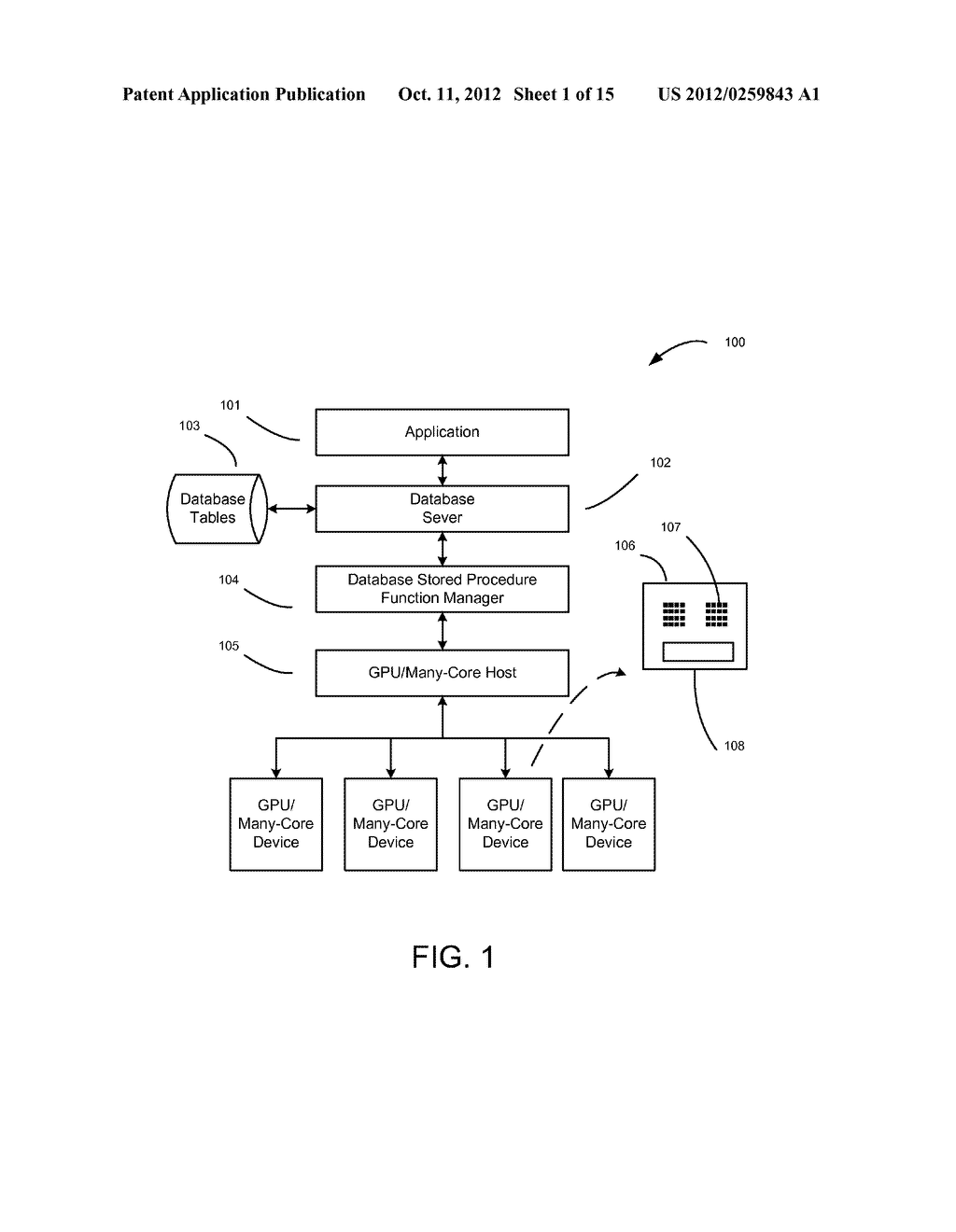 DATABASE ACCELERATION USING GPU AND MULTICORE CPU SYSTEMS AND METHODS - diagram, schematic, and image 02