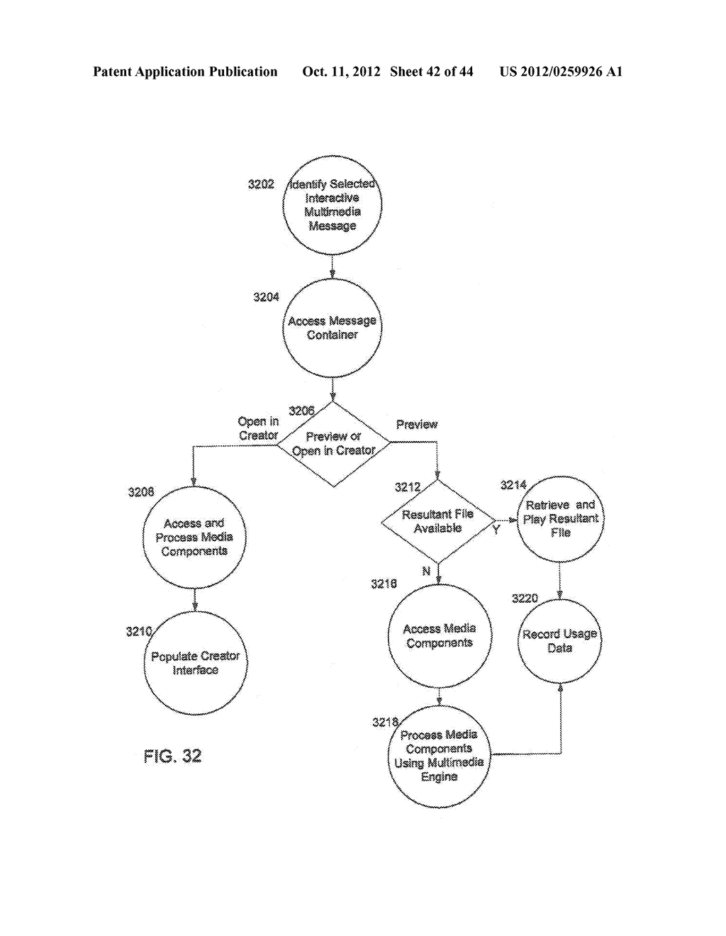 System and Method for Generating and Transmitting Interactive Multimedia     Messages - diagram, schematic, and image 43