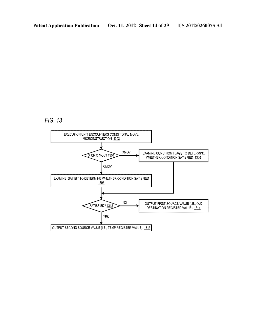 CONDITIONAL ALU INSTRUCTION PRE-SHIFT-GENERATED CARRY FLAG PROPAGATION     BETWEEN MICROINSTRUCTIONS IN READ-PORT LIMITED REGISTER FILE     MICROPROCESSOR - diagram, schematic, and image 15