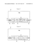 GUI FOR AUDIO VIDEO DISPLAY DEVICE (AVDD) WITH PERVASIVE APPEARANCE BUT     CHANGED BEHAVIOR DEPENDING ON COMMAND INPUT MODE diagram and image