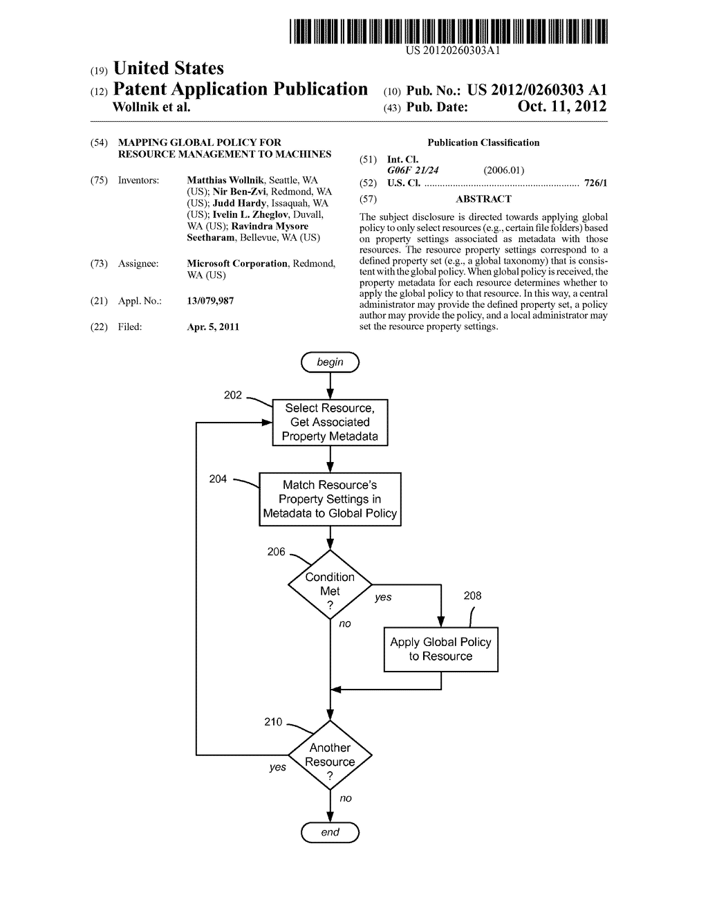 Mapping Global Policy for Resource Management to Machines - diagram, schematic, and image 01