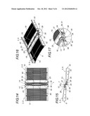 DEFORMABLE ASSEMBLY ACTING AS AN INTERCOMMUNICATING GANGWAY BETWEEN TWO     CONSECUTIVE BODIES HAVING WHEELED BASES diagram and image