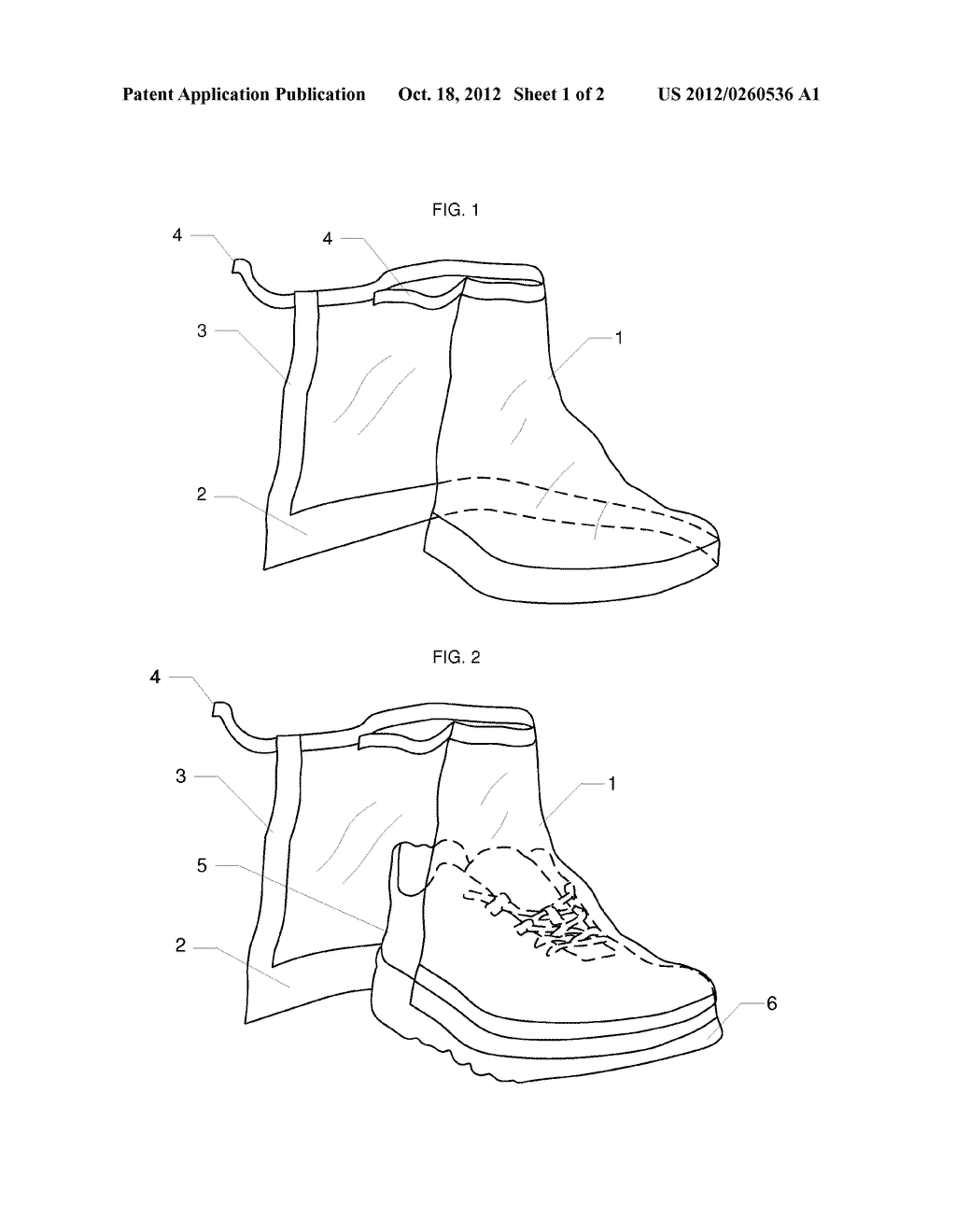 IMPERMEABLE FOOTWEAR COVER - diagram, schematic, and image 02