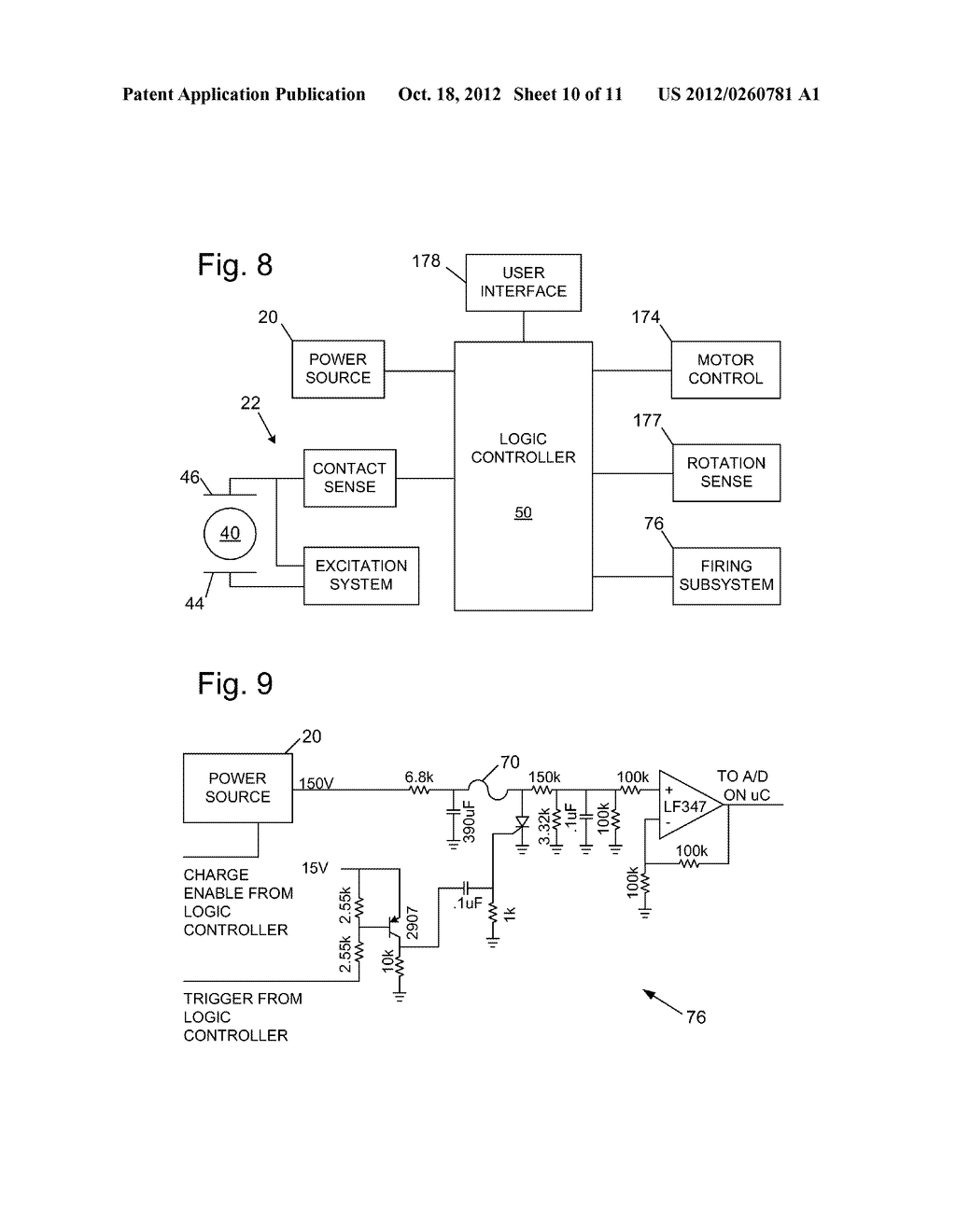 LOGIC CONTROL FOR FAST-ACTING SAFETY SYSTEM - diagram, schematic, and image 11