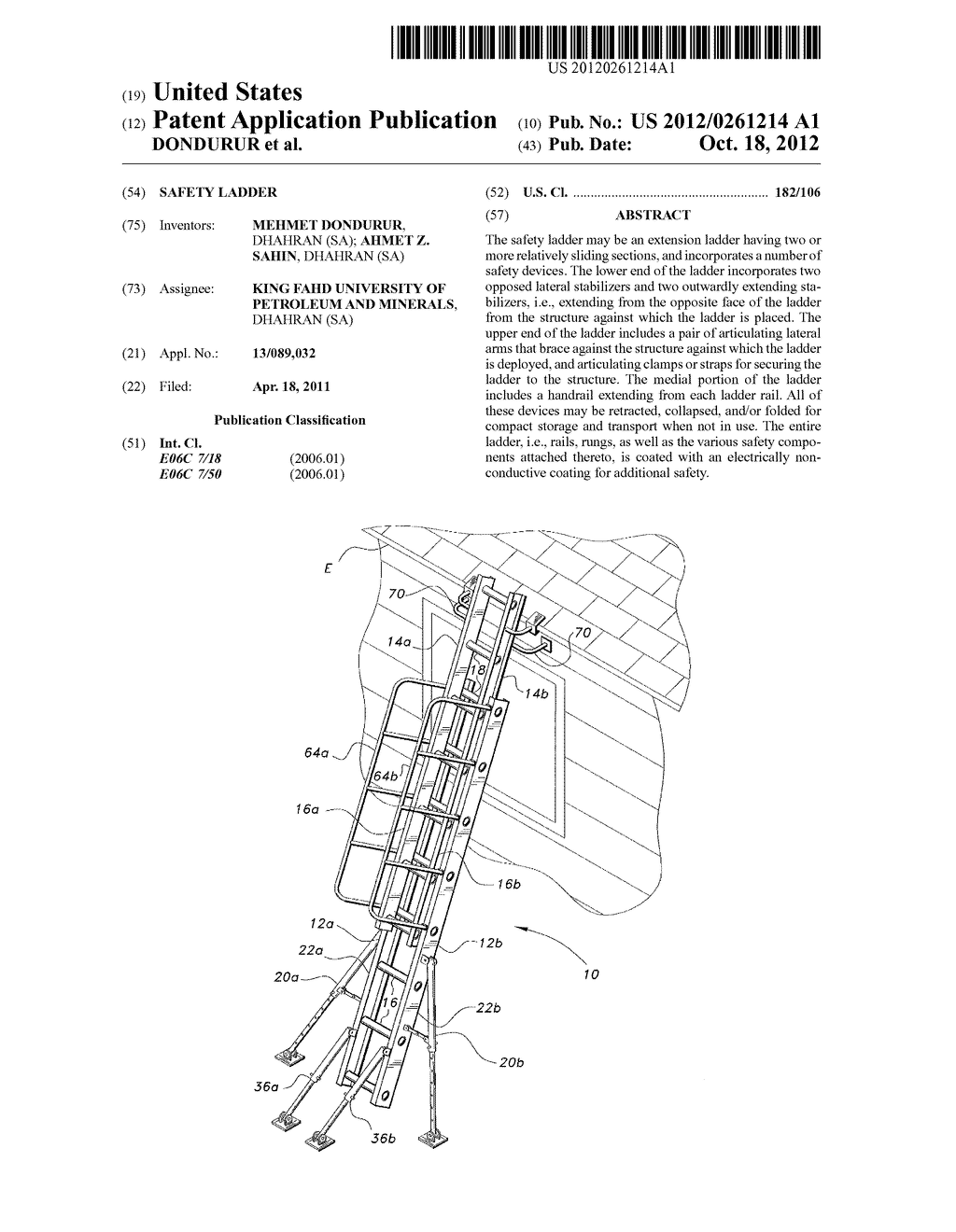 SAFETY LADDER - diagram, schematic, and image 01