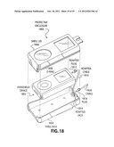 PROTECTIVE ENCLOSURE FOR AN ELECTRONIC DEVICE diagram and image