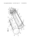 APPARATUS FOR STERILIZING THE INSIDE OF A CONTAINER diagram and image