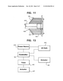 APPARATUS FOR STERILIZING THE INSIDE OF A CONTAINER diagram and image