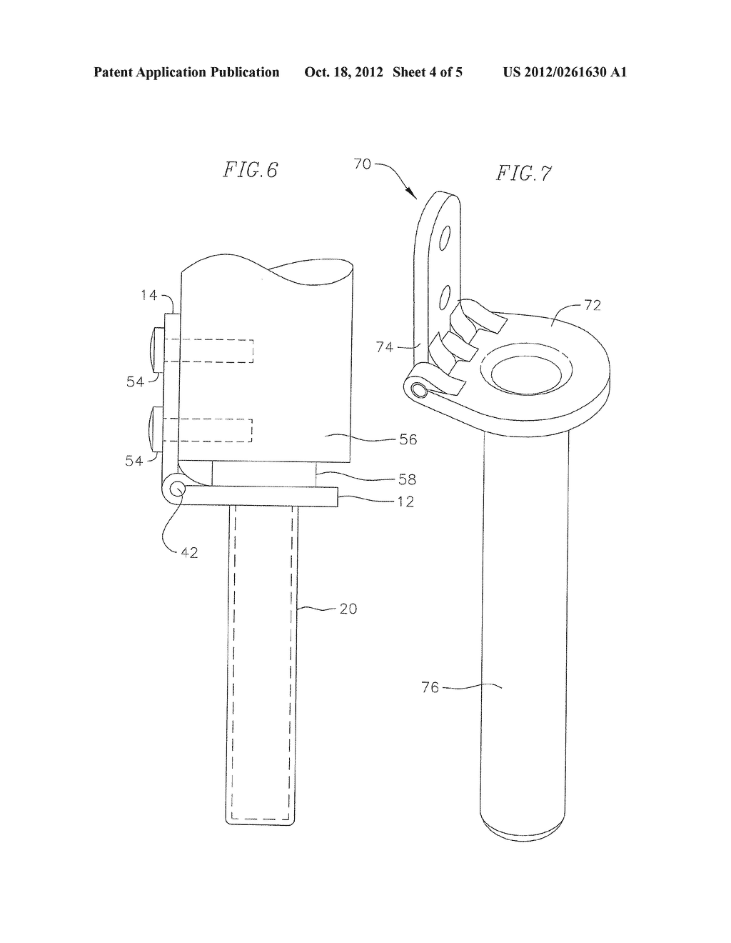 LOCK FOR A PORTABLE PROTECTIVE FENCE - diagram, schematic, and image 05