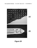 THROUGH PACKAGE VIA STRUCTURES IN PANEL-BASED SILICON SUBSTRATES AND     METHODS OF MAKING THE SAME diagram and image