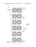 LEAD FRAME STRIP FOR REDUCED MOLD STICKING DURING DEGATING diagram and image