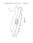 STITCH PATTERNS FOR RESTRAINT-MOUNTED AIRBAGS AND ASSOCIATED SYSTEMS AND     METHODS diagram and image