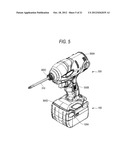 ADAPTOR, ASSEMBLY OF BATTERY PACK AND ADAPTOR, AND ELECTRIC TOOL WITH THE     SAME diagram and image