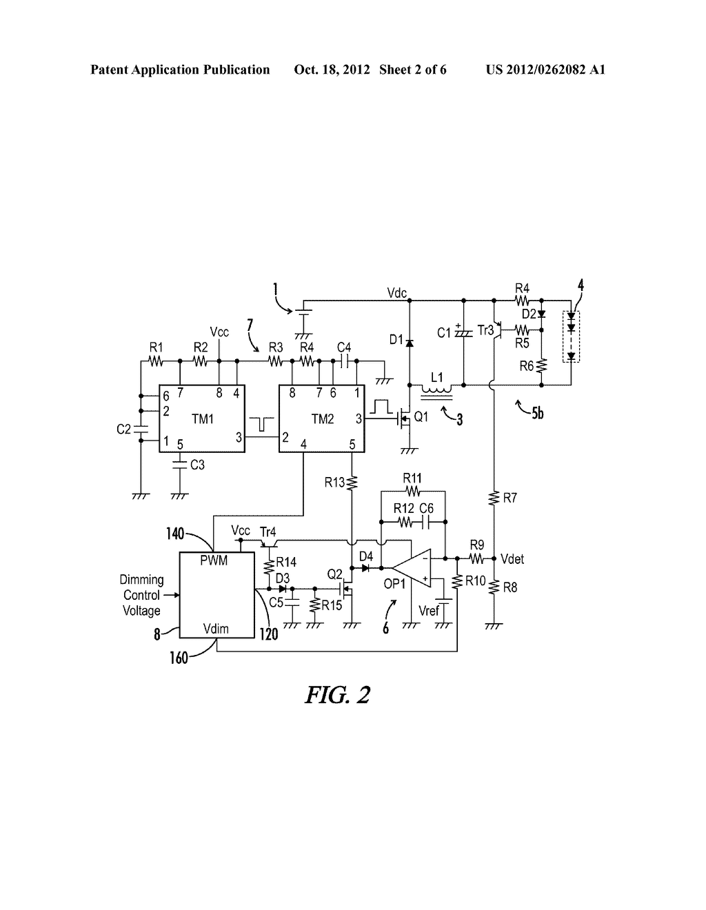 SEMICONDUCTOR LIGHT-EMITING ELEMENT DRIVER CIRCUIT AND LIGHT FIXTURE USING     THE SAME - diagram, schematic, and image 03
