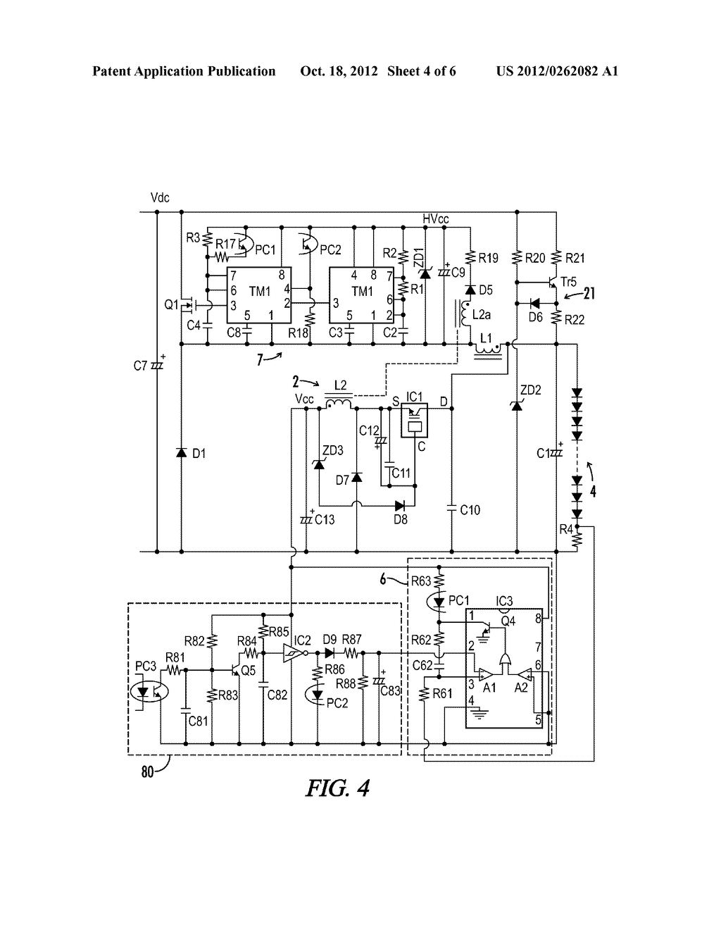 SEMICONDUCTOR LIGHT-EMITING ELEMENT DRIVER CIRCUIT AND LIGHT FIXTURE USING     THE SAME - diagram, schematic, and image 05