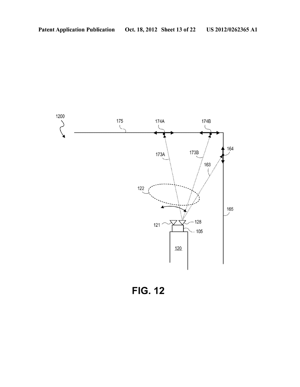 OBJECT TRACKING WITH PROJECTED REFERENCE PATTERNS - diagram, schematic, and image 14