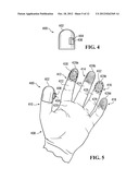 HAND-MOUNTABLE DEVICE FOR PROVIDING USER INPUT diagram and image