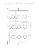 DETECTING CROSSTALK ON A DISPLAY SURFACE COMPARTMENTALIZED INTO DISPLAY     REGIONS BY IMAGE PATTERNS CONTAINED IN AN INPUT IMAGE SIGNAL TO A DISPLAY     DEVICE diagram and image