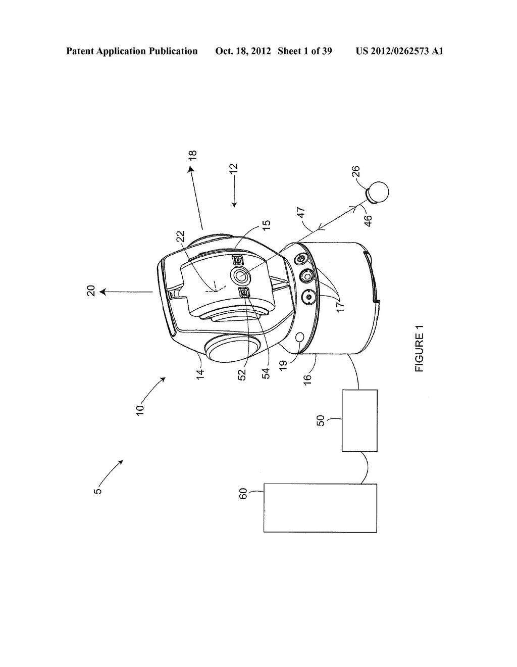 SIX DEGREE-OF-FREEDOM LASER TRACKER THAT COOPERATES WITH A REMOTE LINE     SCANNER - diagram, schematic, and image 02