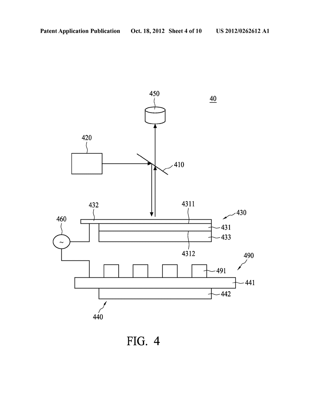 ELECTRO OPTICAL MODULATOR, ELECTRO OPTICAL SENSOR, AND DETECTING METHOD     THEREOF - diagram, schematic, and image 05