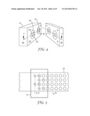 ULTRASONIC INJECTION MOLDING ON BOTH SIDES OF A WEB diagram and image