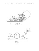 ULTRASONIC INJECTION MOLDING ON BOTH SIDES OF A WEB diagram and image