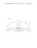 LENS AND LIGHT EMITTING APPARATUS HAVING THE SAME diagram and image